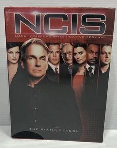 NCIS - Season 6 DVD Brand NEW & SEALED (region 1 )mark Harmon,David McCallum - Picture 1 of 7