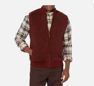 NWT Pendleton Men's Shetland Zip Sweater Vest Size XL - Picture 1 of 2