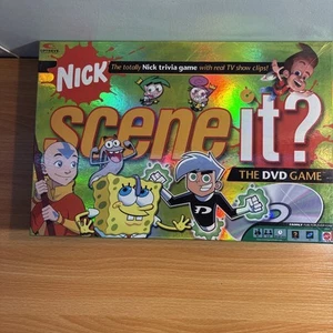Nickelodeon Scene It? The DVD Game - Nearly New Complete Set - Family Trivia Fun - Picture 1 of 2