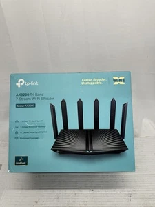 TP-LINK Archer AX3200 3.2 Gbps 5 Port Tri-Band Wi-Fi 6 Router - Picture 1 of 8
