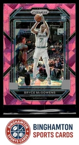2022-23 Panini Prizm #222 Bryce McGowens Prizms Pink Ice Charlotte Hornets - Bild 1 von 2