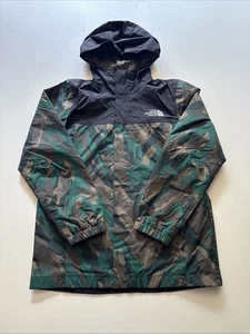 North Face Hyvent Camouflage Jacket Size Medium Boys Youth - Picture 1 of 11