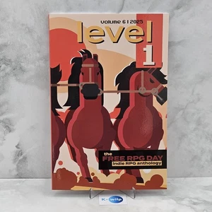 Level 1 Volume 6 Indie RPG Anthology Free RPG Day 2025 Book Role Playing - Picture 1 of 2