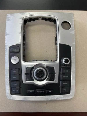 2012 奥迪 Q7 无线电媒体导航控制面板控制台 MMI Knob 原始设备制造商 — 第 1/4 张图片