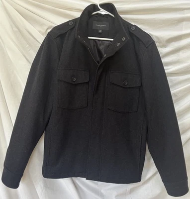 Banana Republic Dark Gray Wool Jacket M Men’s - Image 1 of 4
