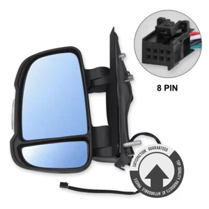 SPIEGEL AUßENSPIEGEL FÜR PEUGEOT BOXER CITROEN JUMPER DUCATO ELEKTRISCH LINKS - Bild 1 von 2