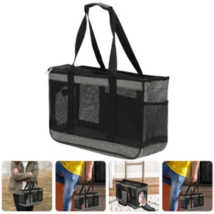 Atmungsaktierbarer Mesh Tierbeutel Reisen Transportbox Für Katze - Bild 1 von 12