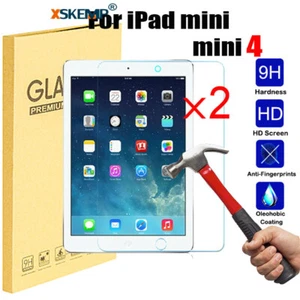 2Pcs For Apple iPad Mini Air iPad Pro 11 Tempered Glass Screen Protector Film - Picture 1 of 18