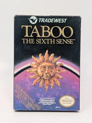 Taboo the Sixth Sense (Nintendo NES 1989) - In Box No Manual - Image 1 of 4