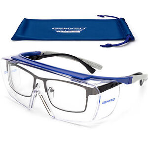 Schutzbrille für Brillenträger, Sicherheitsbrille, Arbeitsschutzbrille - GENYED®