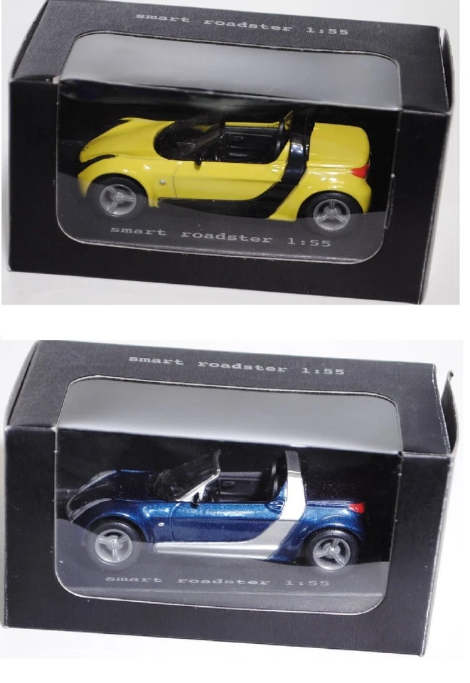 Siku Super 1065 Smart Roadster, ca. 1:50, Werbemodell, Werbebox - Bild 1 von 1