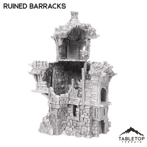 Cuartel en ruinas - Hagglethorn Hollow - Ruinas de fantasía - Terreno de mesa de fantasía  - Imagen 1 de 11