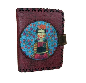 Frauen Geldbörse | handgefertigte 100% Vegan nachhaltige Damen Boho Brieftasche - Bild 1 von 7