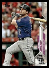 2020  Topps #116 Daniel Murphy Colorado Rockies Baseball card