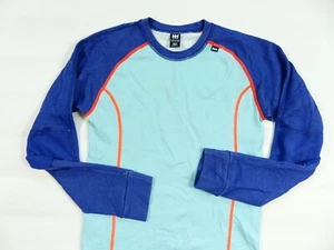 GIRLS HELLY HANSEN NORWAY 57% MERINO WOOL SWEATER BASE LAYER TOP s: 14 AGE / 164 - Picture 1 of 5