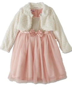 Baby Kleid besondere Anlässe Hochzeit/Taufe Alter 12 Monate neu mit Etikett - Bild 1 von 10