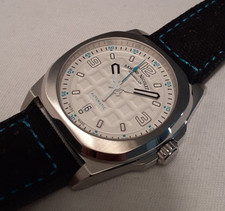 ARMAND NICOLET JH9 DATUM AUTOMATIC, WHITE WAFFLE DIAL, SWISS MADE, NEW