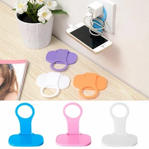 Foldable Mobile Phone Wall Charging Stand Holders Portable Phone Wall Hanger