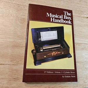 1984 MUSICAL BOX HANDBOOK Volume I Cylinder Boxes Book Graham Webb - Bild 1 von 2