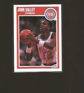1989-90 FLEER JOHN SALLEY #51 NRMT SHARP CARD
