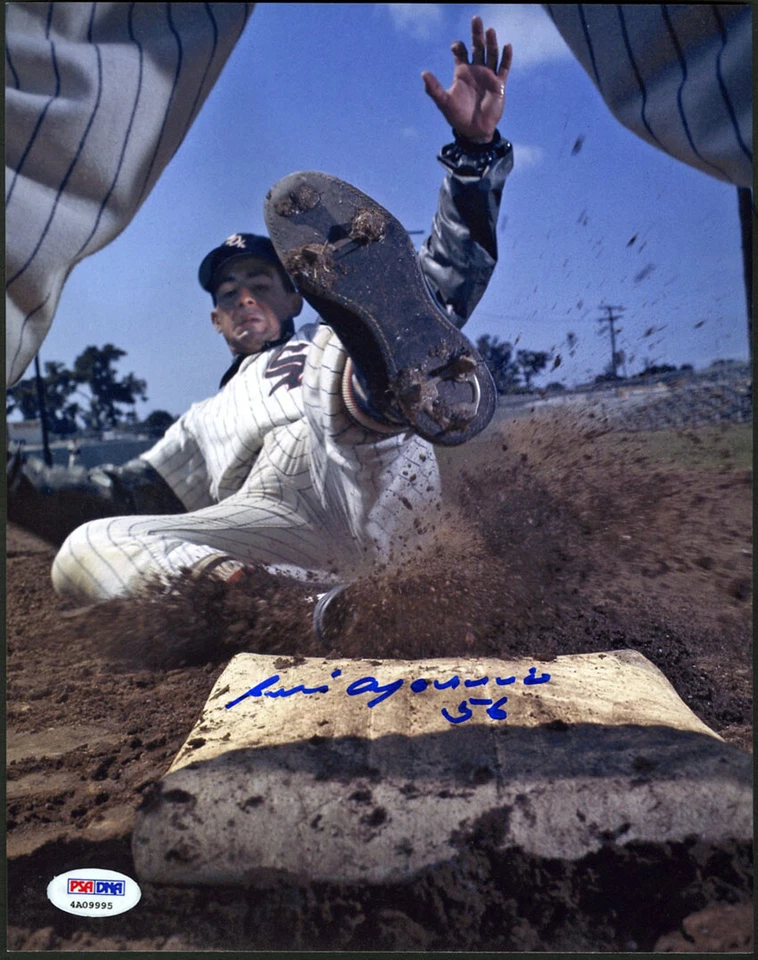 Luis Aparicio SIGNED 8x10 Photo + ROY Chicago White Sox ITP PSA/DNA AUTOGRAPHED  - Image 1 of 1