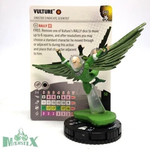 Heroclix Spider-Man: Beyond Amazing set Buitre #048 ¡Figura súper rara con tarjeta! - Imagen 1 de 1