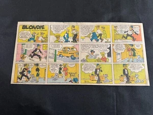 #04a BLONDIE von Dean Young Menge 3 Sonntag dritte Seite Comicstrips 1975 - Bild 1 von 3