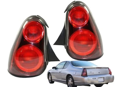 Par de luces traseras izquierda derecha Chevy Monte Carlo 2000-2005 GM2801180 GM2800180 Foto 1 de 4