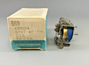 POTTER & BRUMFIELD KR3DH SOLID STATE RELAY 20A 24VDC SPST 669 KR3DH-24 - Picture 1 of 8