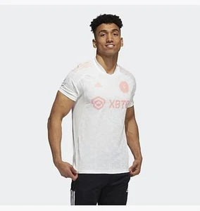 Adidas MLS Herren Inter Miami CF Condivo 21 Fußball Trikot, weiß/glow pink - Bild 1 von 9