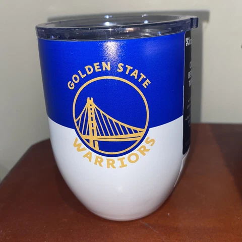 Golden State Warriors 16oz. Colorblock Stainless Steel Curved Tumbler Cover