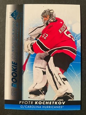 Pyotr KOCHETKOV RC 2022-23 Upper Deck SP Rookie Authentic Blue Parallel #127 - Image 1 of 2