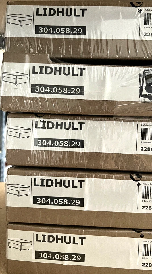 Ikea LIDHULT Open End Section W/Storage COVER Gassebol Blue/Gray 304.058.29 NEW - Image 1 of 1