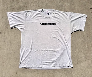 Vintage 90’s xChokeholdx Hardcore T-Shirt Straight Edge SXE Size 2XL - Bild 1 von 5