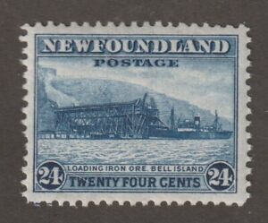 Newfoundland 1941 #264 Waterlow Re-issue (Loading Iron Ore, Bell Island) - F MNH
