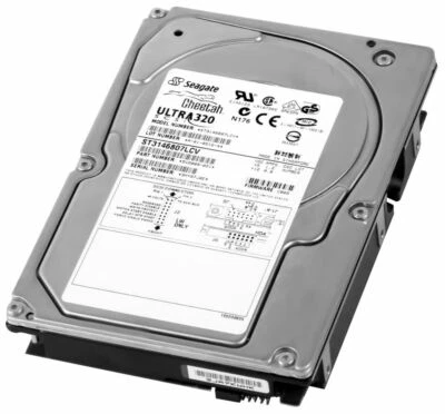 Hard Drive Seagate Cheetah ST3146807LCV 146GB 10000RPM 16MB SCSI 80-PIN 3.5'' - Image 1 of 3