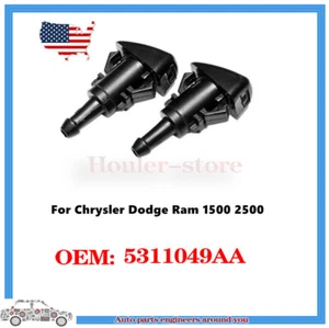 2X 5113049AA for Dodge Magnum Windshield Washer Water Nozzle Spray 805742AB - Foto 1 di 11