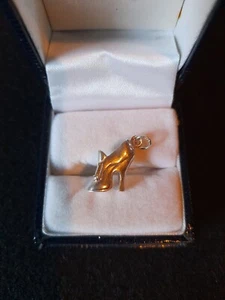 Vintage Italy 925 Sterling Silver High Heel Shoe Charm - Picture 1 of 5