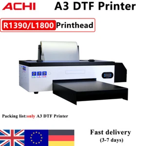 Stampante DTF A3 T-shirt stampa trasferimento piano stampa R1390/L1800 - Foto 1 di 15