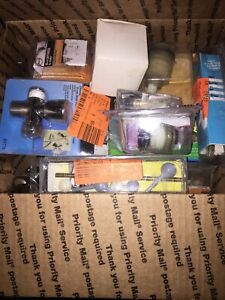 Lot of 18 Plumbing Supplies.  Stems And Other Parts.