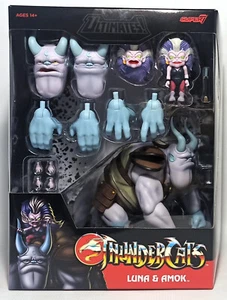 SUPER7 ULTIMATES! THUNDERCATS LUNA & AMOK 7" SCALE ACTION FIGURE SET MISP - Picture 1 of 18