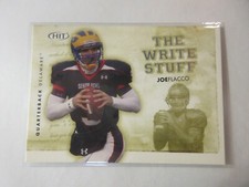 2008 Sage Hit The Write Stuff Joe Flacco Rookie
