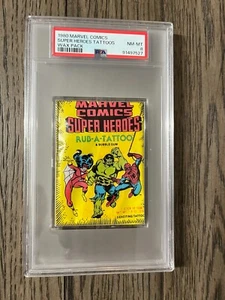 1980 Marvel Comics Super Heroes Wax Pack PSA Graded - MCU Vintage Hulk Spiderman - Picture 1 of 2