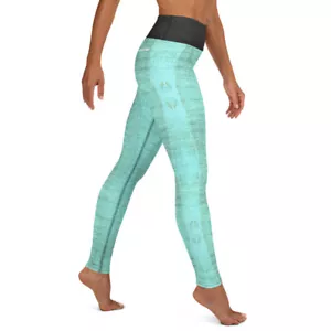 Superweiche Yoga Leggings mit 4-Wege Stretch Polyester Elasthan / verstärkte Nähte - Bild 1 von 21