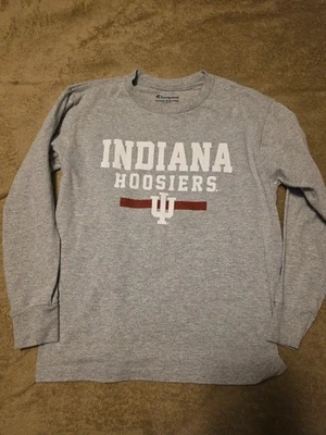 NCAA INDIANA HOOSIERS YOUTH LONG SLEEVE T SHIRT SIZE 6/7 NWOT - Image 1 of 3