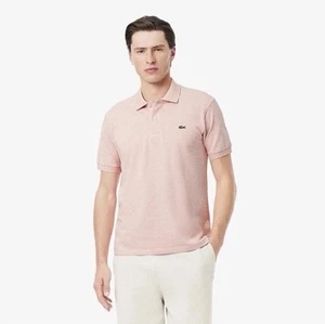 Lacoste Classic Fit L.12.12 Polo Shirt Size M in Rose Pink - Picture 1 of 5