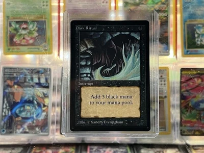 Dark Ritual Beta MTG Magic the Gathering NM Near Mint - Image 1 of 3