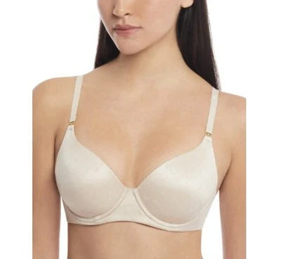 Ralph Lauren Comfort Underwire Full Coverage Padded Monogram T-Shirt Bra, 40B - Image 1 of 4