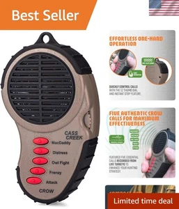 Ergo Call Handheld Electronic Hunting Call - 5 Authentic Calls, Compact Design - Picture 1 of 10