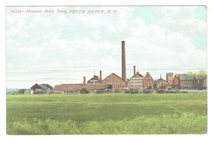 Perth Amboy New York Maurers Backsteinhof verschickt 1906 - Bild 1 von 2